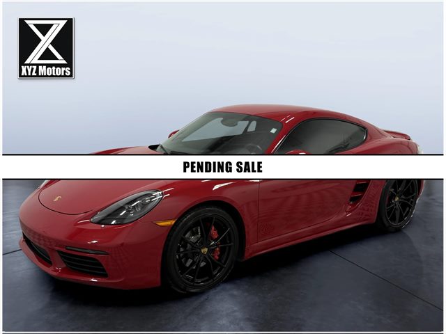 2019 Porsche 718 Cayman S RWD