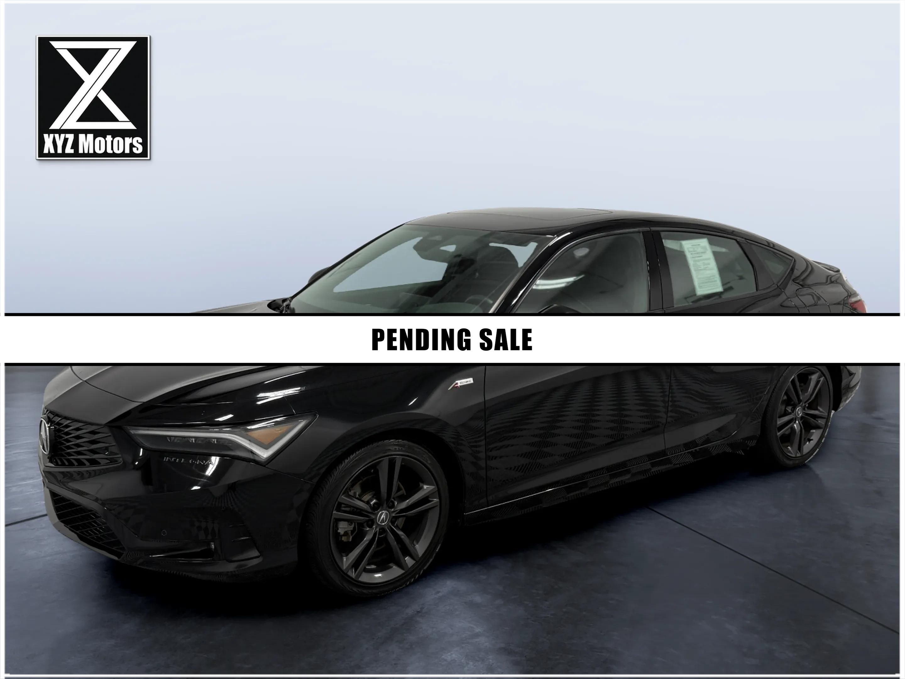 Black 2024 Acura Integra Hatchback Front-Wheel Drive Automatic