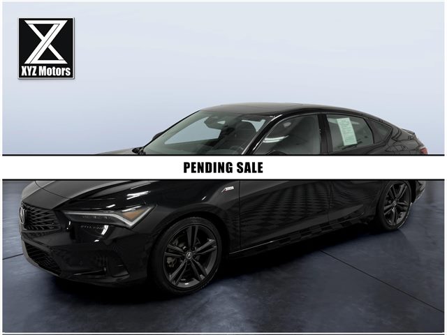 Black 2024 Acura Integra Hatchback Front-Wheel Drive Automatic