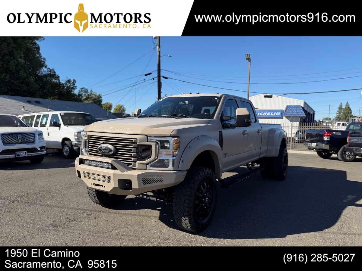 2021 Ford Super Duty F-350 DRW LARIAT BLACK WIDOW PACKAGE