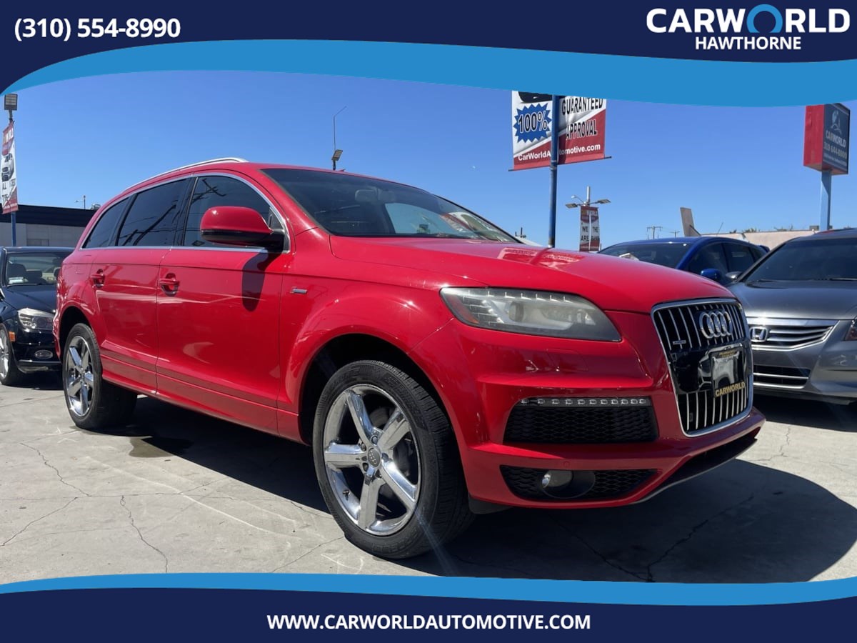 2013 Audi Q7 3.0T S line Prestige