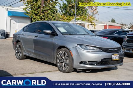 2016 Chrysler 200 S