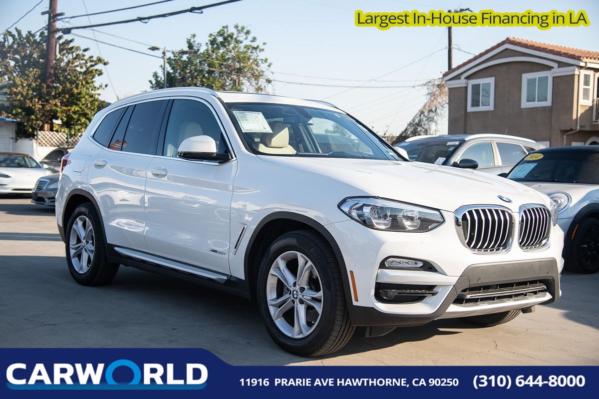 2018 BMW X3 xDrive30i