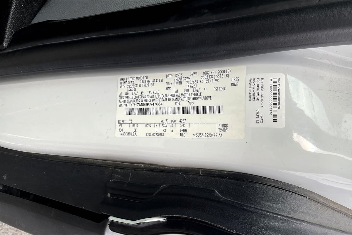 2016 Ford Transit Base - Photo 32