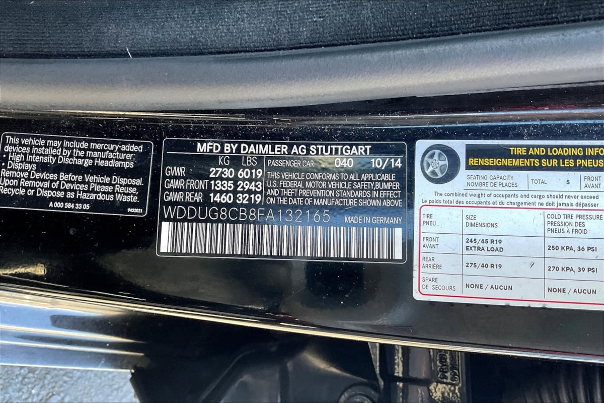 2015 Mercedes Benz S 550 photo 33