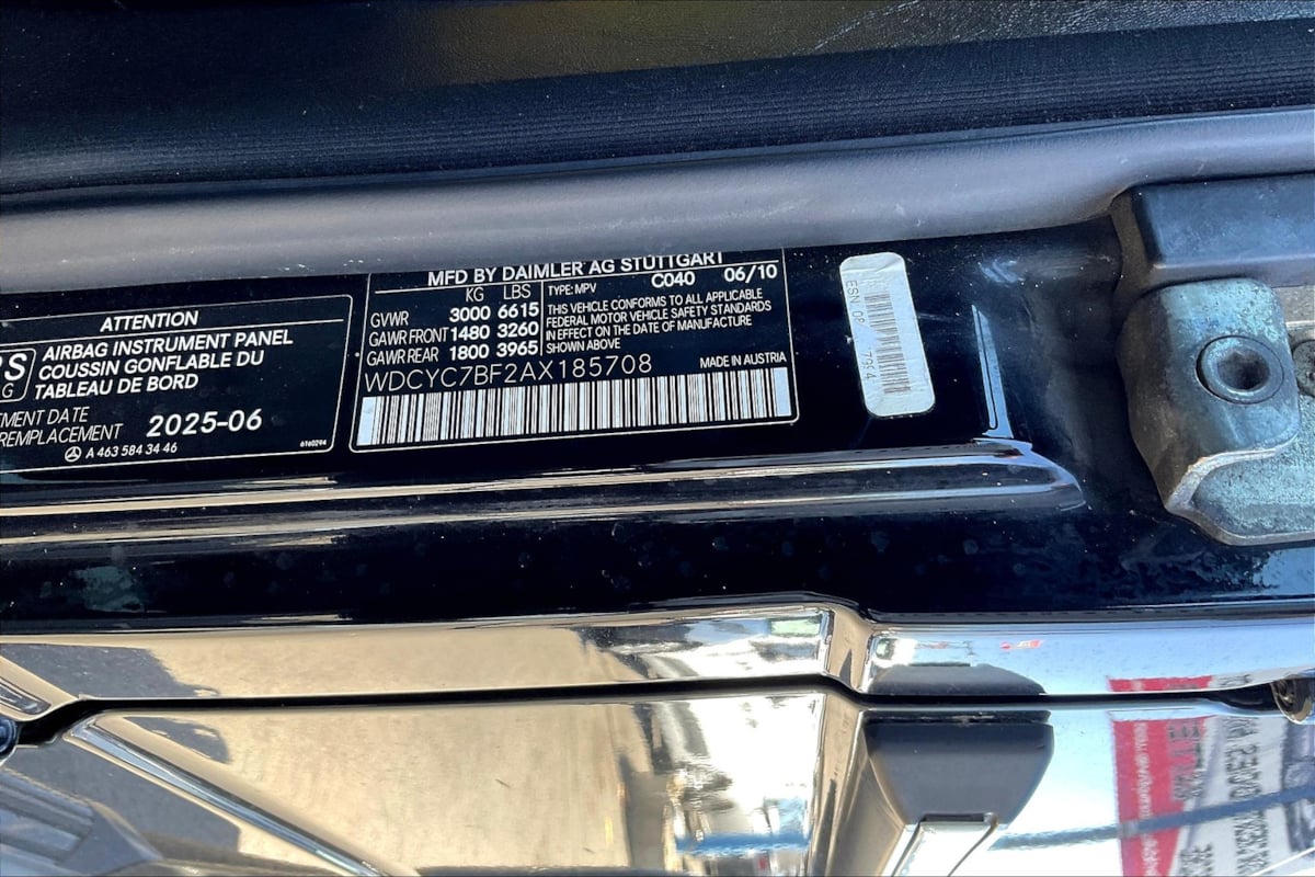 2010 Mercedes Benz G 55 AMG photo 29