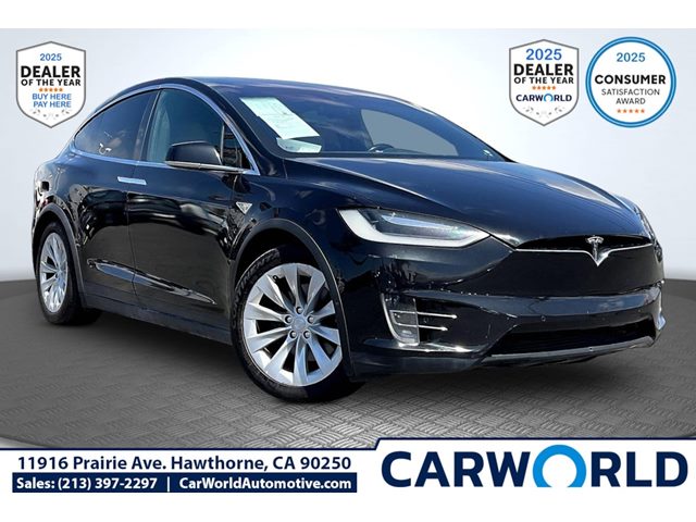Black 2016 Tesla Model X 90D AWD SUV / Crossover All-Wheel Drive Automatic