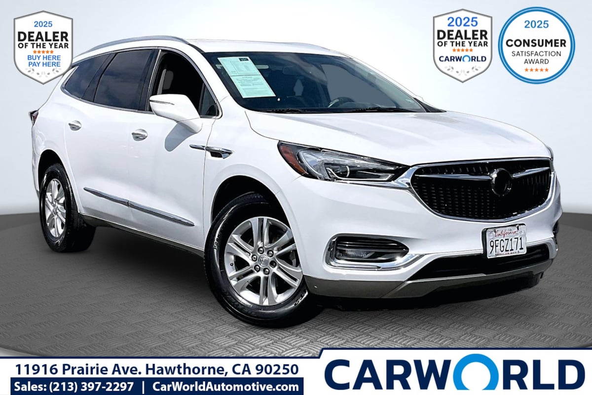 Summit White 2020 Buick Enclave SUV / Crossover Front-Wheel Drive Automatic