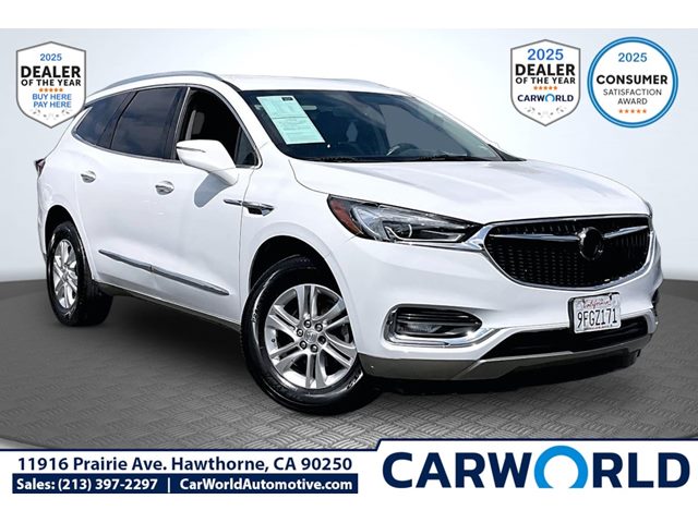 Summit White 2020 Buick Enclave SUV / Crossover Front-Wheel Drive Automatic