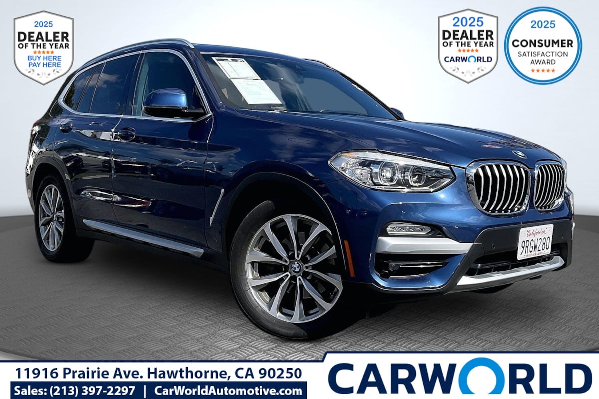 2019 BMW X3 sDrive30i