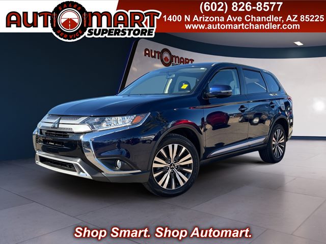 Cosmic Blue Metallic 2019 Mitsubishi Outlander ES S-AWC SUV / Crossover All-Wheel Drive Automatic
