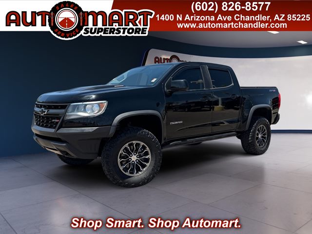Black 2019 Chevrolet Colorado Pickup Truck Four-Wheel Drive Automatic