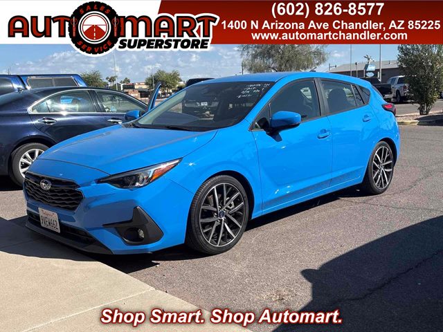 Oasis Blue Pearl 2025 Subaru Impreza Wagon All-Wheel Drive Automatic