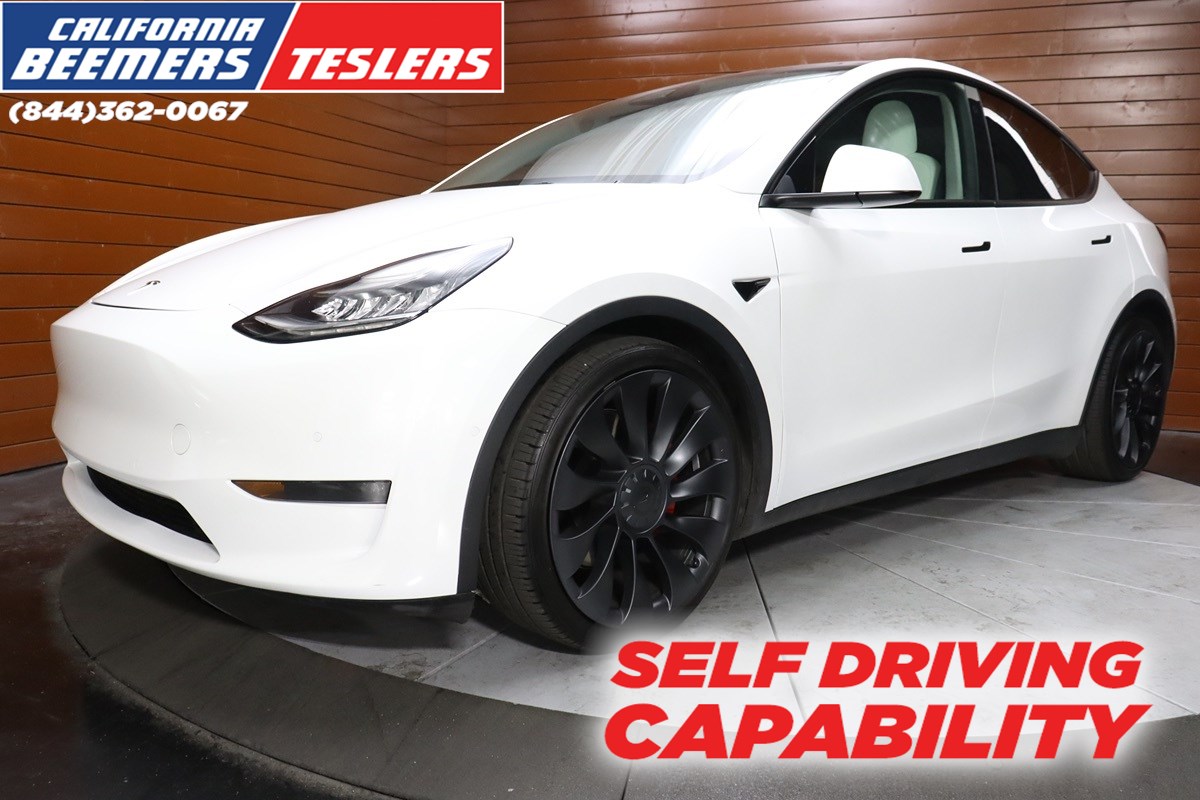 2021 Tesla Model Y Performance AWD 21" Wheels Full Self Driving