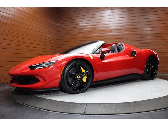 Rosso Corsa 2025 Ferrari 296 GTS RWD Convertible Rear-Wheel Drive Automatic