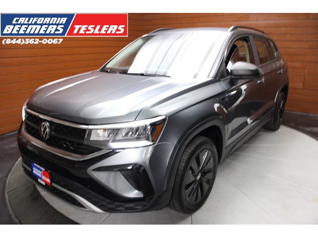 Platinum Gray Metallic 2023 Volkswagen Taos S FWD SUV / Crossover Front-Wheel Drive Automatic