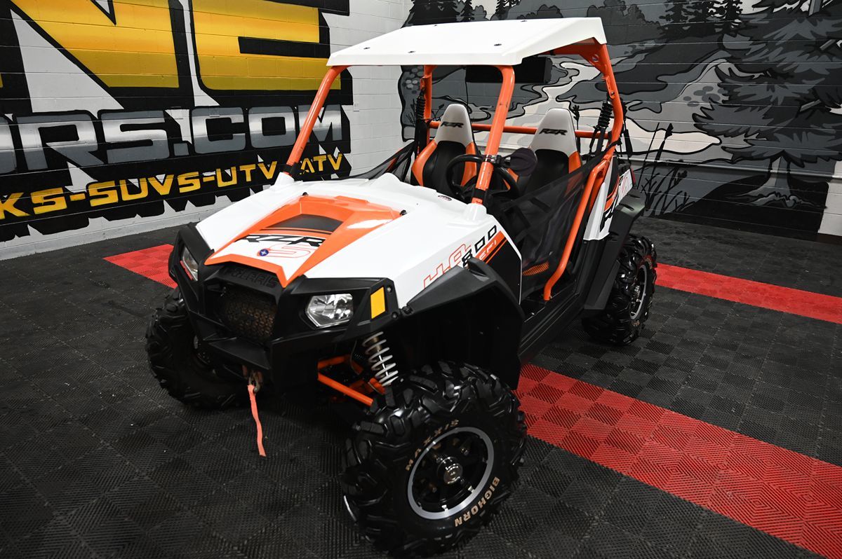 2013 Polaris RZR S 800 Orange / White LE