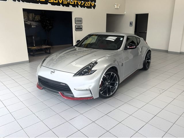Brilliant Silver Metallic 2015 Nissan 370Z Coupe Rear-Wheel Drive Manual