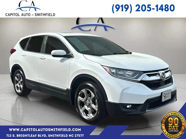 Platinum White Pearl 2019 Honda CR-V EX AWD SUV / Crossover All-Wheel Drive Automatic