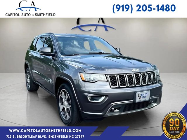 Gray (Granite Crystal Metallic Clearcoat) 2018 Jeep Grand Cherokee SUV / Crossover Four-Wheel Drive Automatic