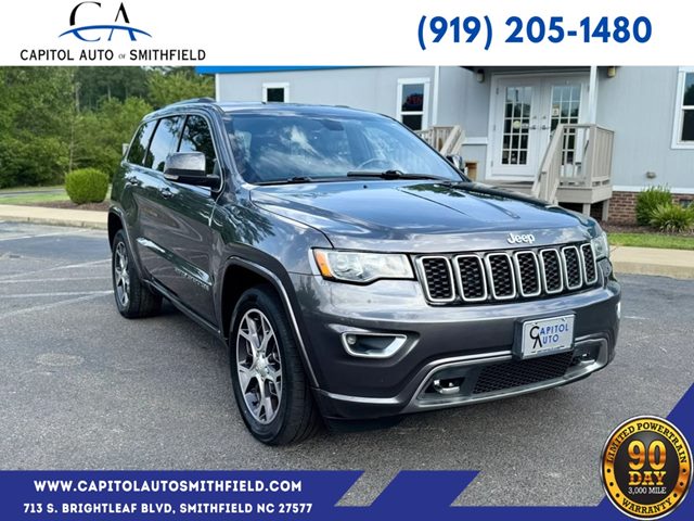 Gray (Granite Crystal Metallic Clearcoat) 2018 Jeep Grand Cherokee SUV / Crossover Four-Wheel Drive Automatic