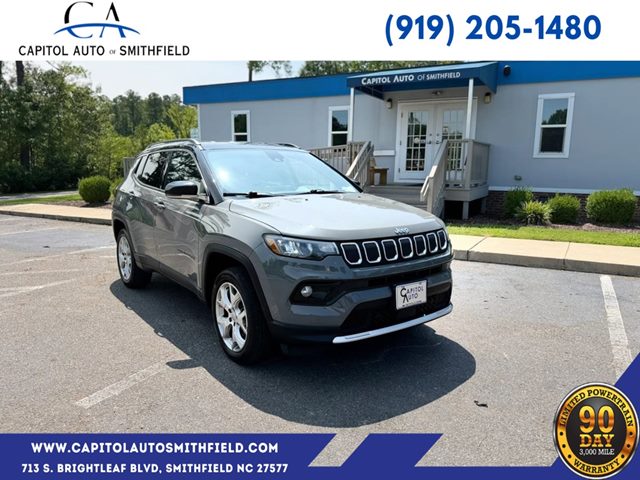 Sting-Gray Clearcoat 2022 Jeep Compass SUV / Crossover Four-Wheel Drive Automatic