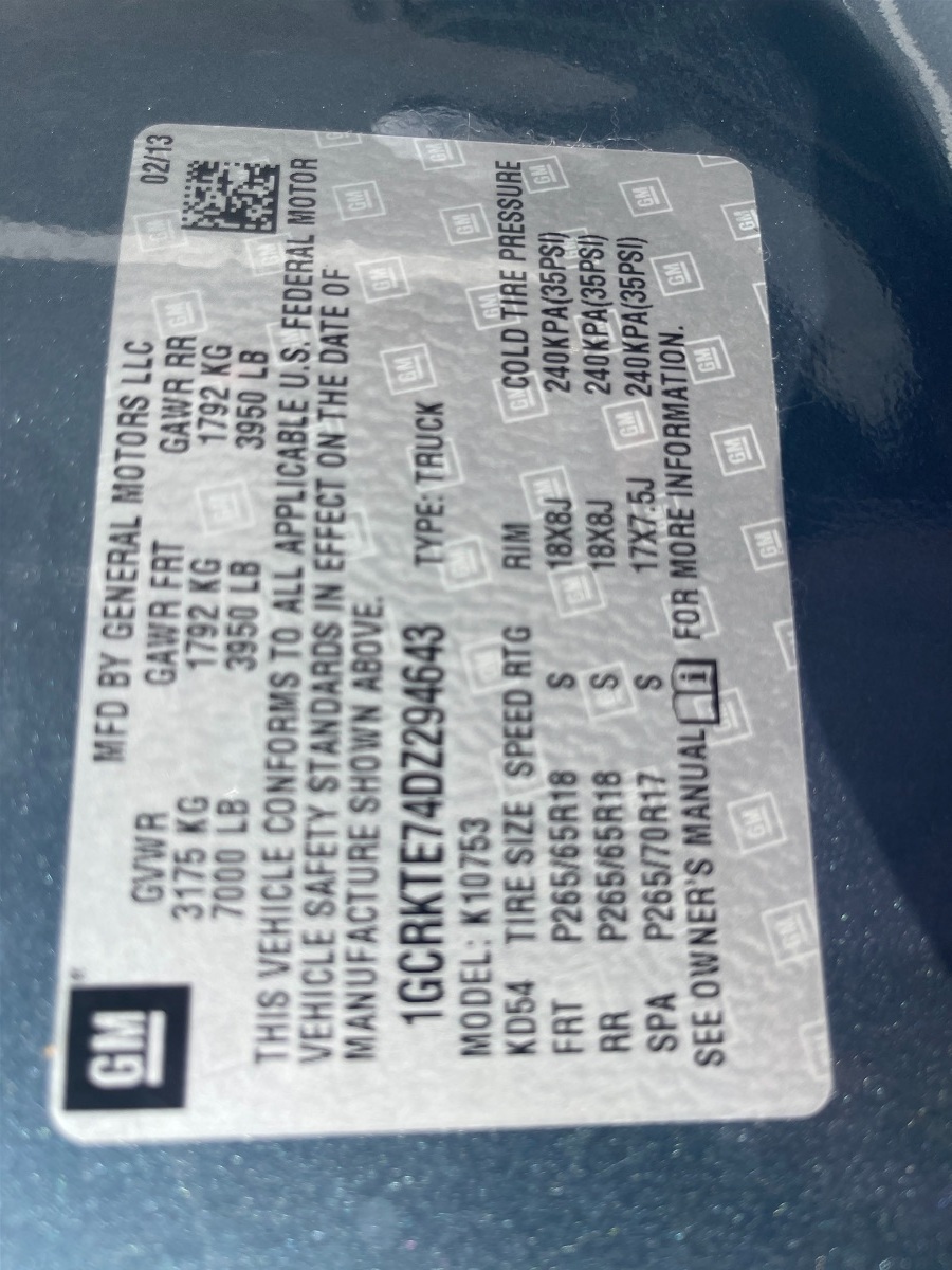 Sold 2013 Chevrolet Silverado 1500 LTZ in Smithfield