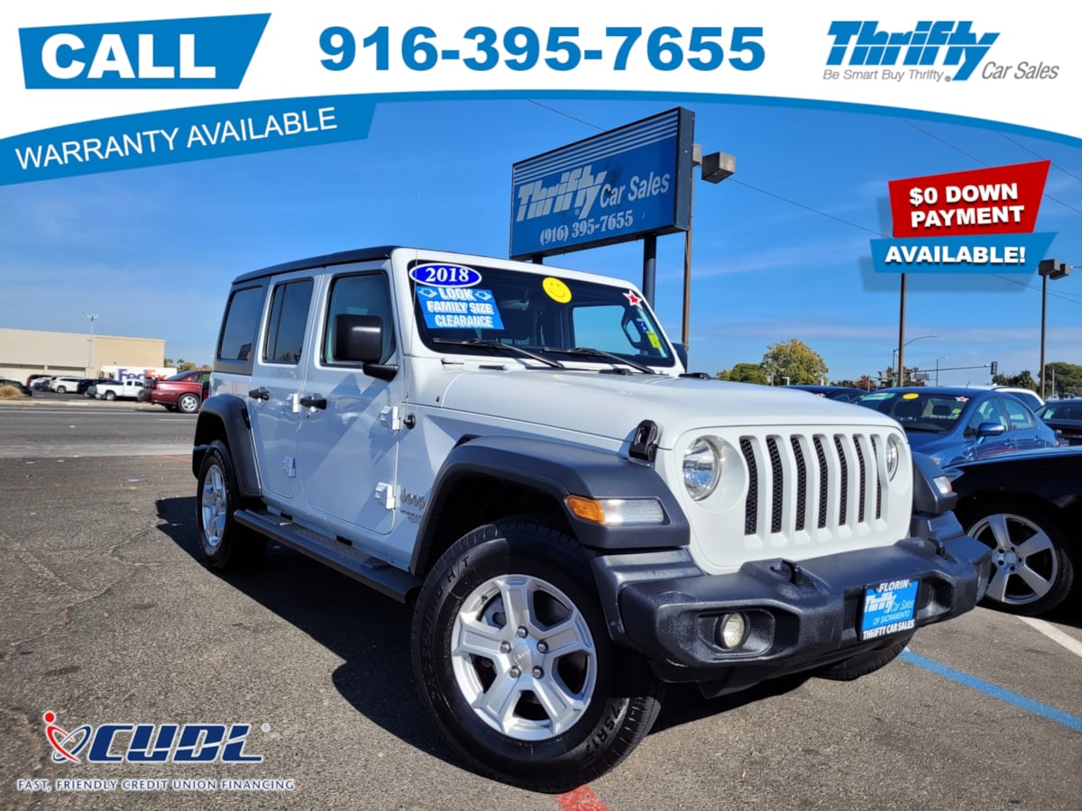 2018 Jeep Wrangler Unlimited Sport S