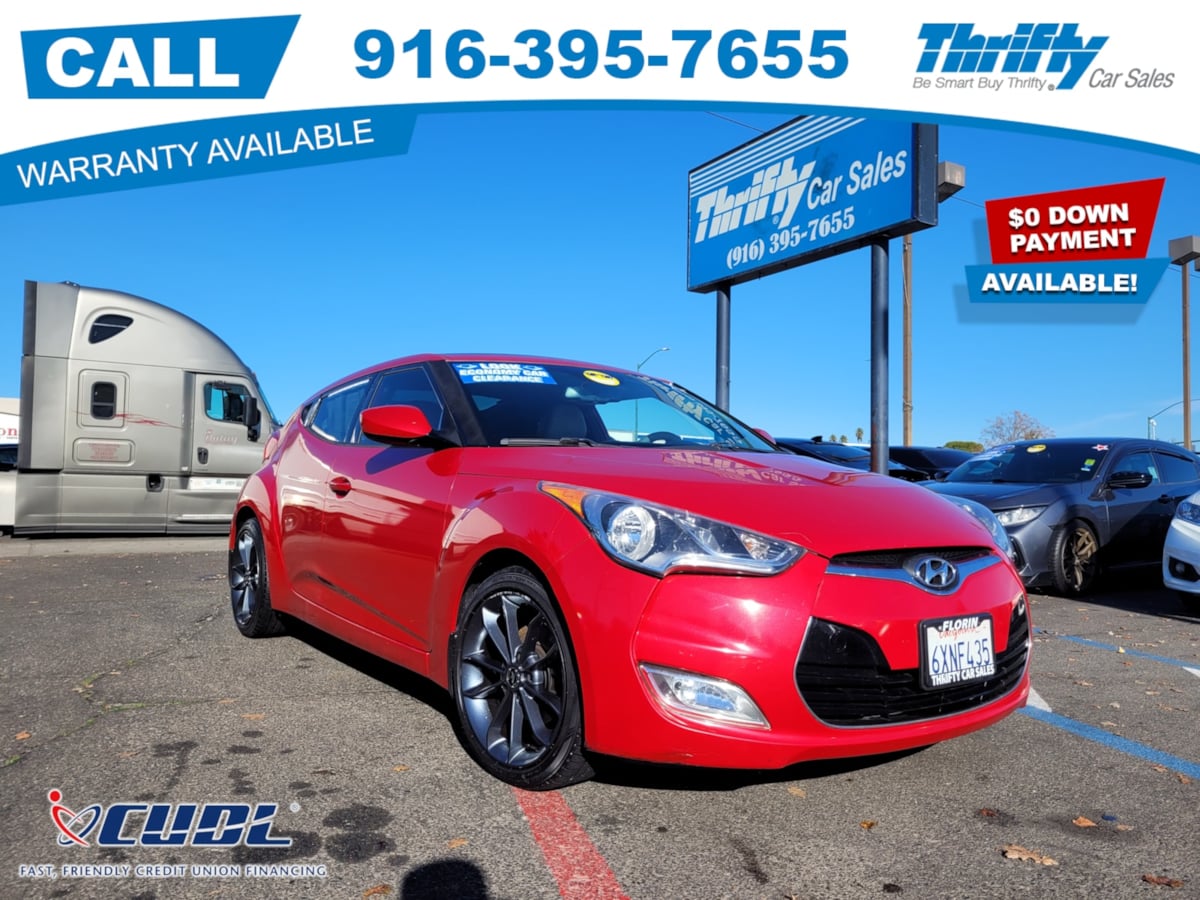 2013 Hyundai Veloster w/Gray Int