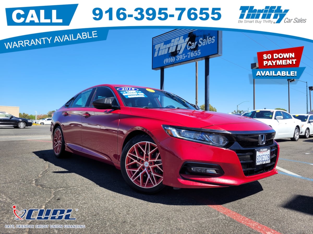 2018 Honda Accord Sedan Sport 1.5T