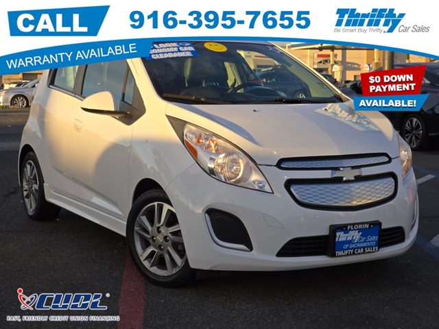 Summit White 2014 Chevrolet Spark EV Hatchback Front-Wheel Drive Automatic