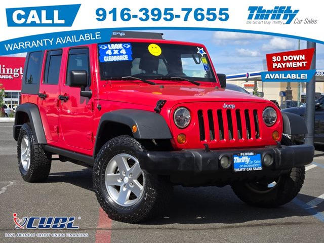 Flame Red 2008 Jeep Wrangler Unlimited Rubicon 4WD SUV / Crossover Four-Wheel Drive Automatic