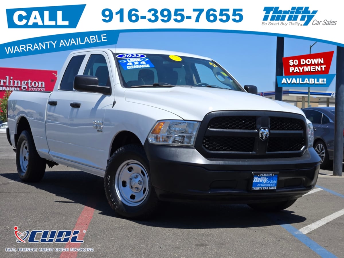2022 RAM 1500 Classic Tradesman 4x4 Quad Cab 6'4's photo