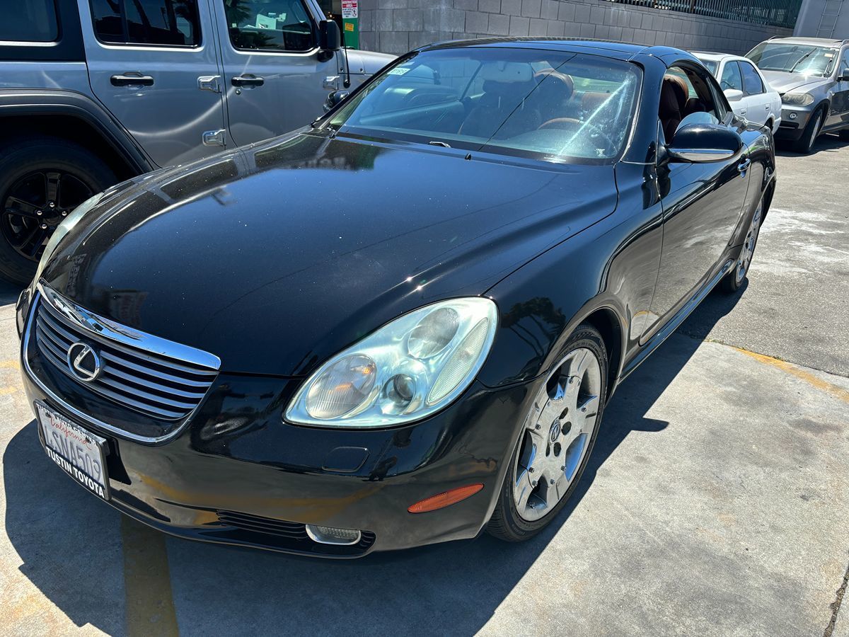 2002 Lexus SC 430 Convertible