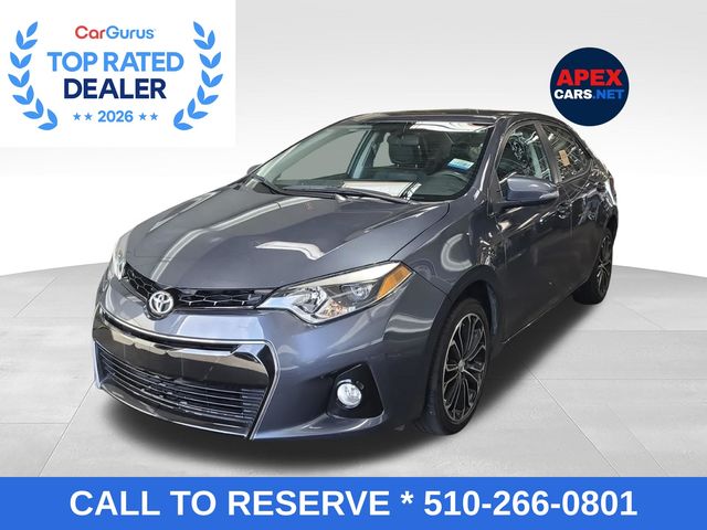 2016 Toyota Corolla S Plus