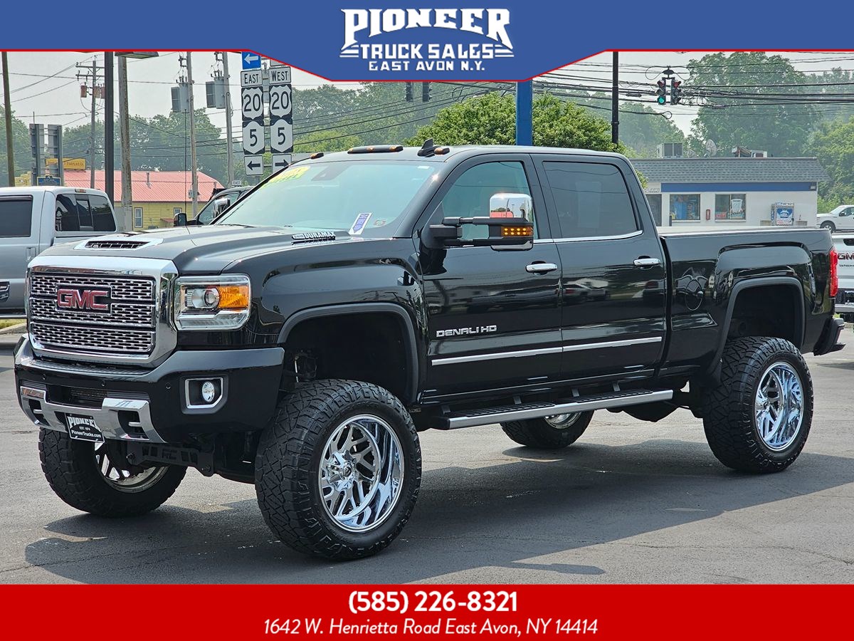 2018 GMC Sierra 2500HD DENALI DURAMAX DIESEL LIFTED 37's Z71