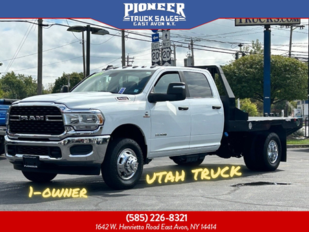 2024 Ram 3500 Chassis Cab SLT CUMMINS DIESEL AISIN 4.10 FLATBED MAX TOW