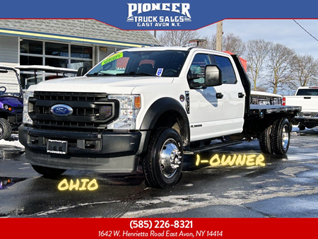 2021 Ford Super Duty F-450 DRW XL POWERSTROKE DIESEL FLATBED