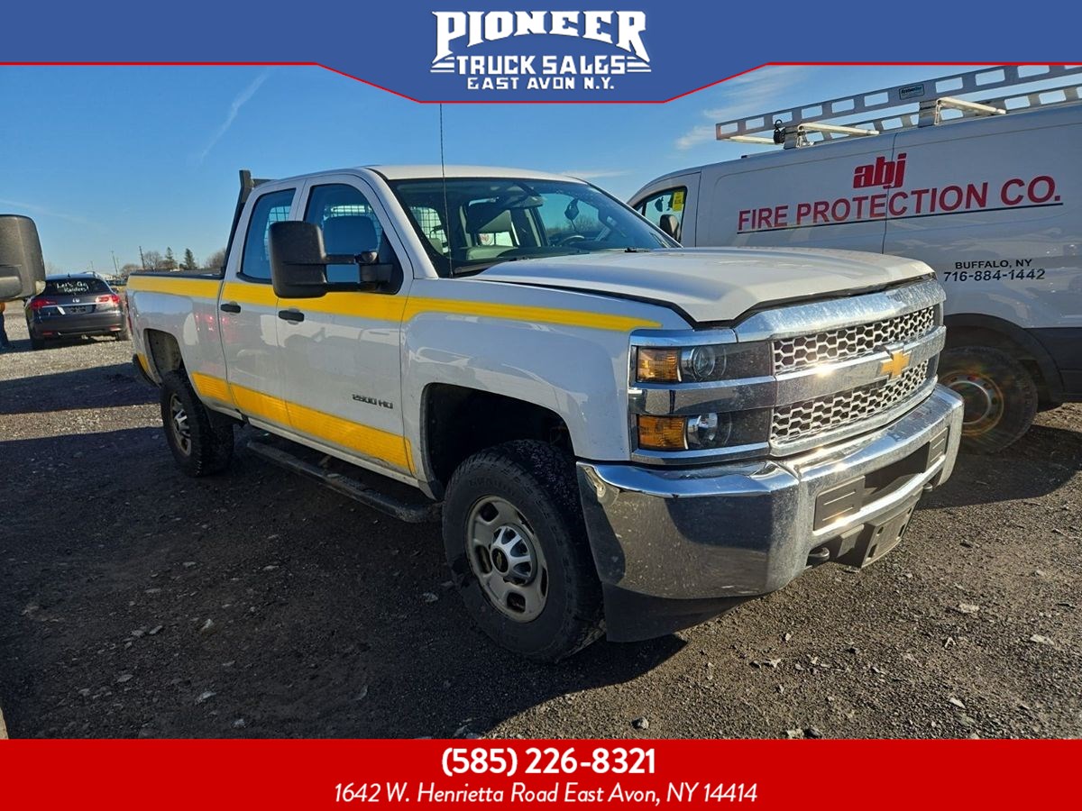 2019 Chevrolet Silverado 2500HD Work Truck SNOW PLOW PREP DOUBLE CAB 4.10 GEARS