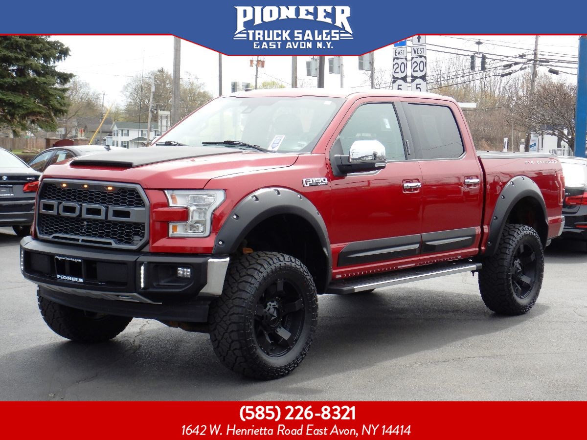 Sold 2017 Ford F-150 LARIAT FX6 OFFROAD LIFTED in Rochester, NY, image size:1200x900