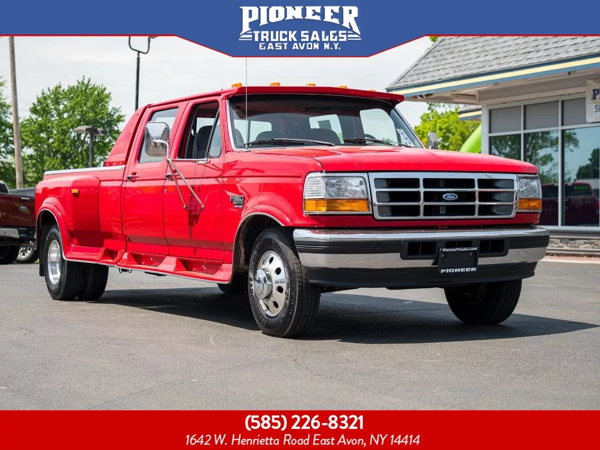 Sold 1997 Ford F-350 Crew Cab XLT POWERSTROKE DIESEL DUALLY in