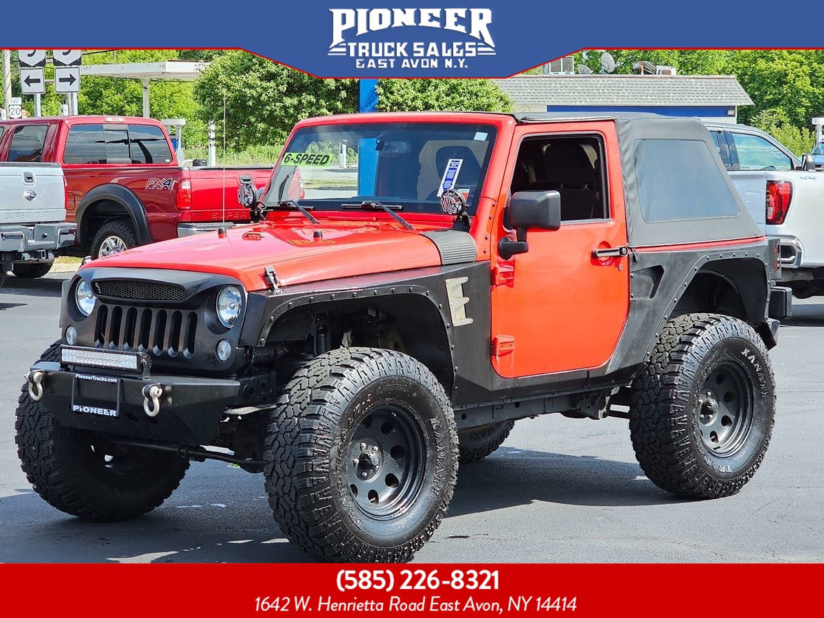 2015 Jeep Wrangler 4x4 Willys Wheeler LIFTED 37's 6-SPEED