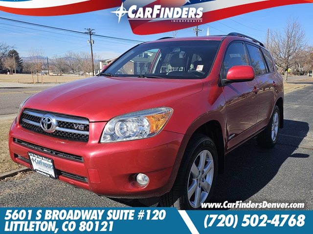 Barcelona Red Metallic 2008 Toyota RAV4 SUV / Crossover Four-Wheel Drive Automatic