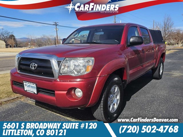 Impulse Red Pearl 2006 Toyota Tacoma Pickup Truck Four-Wheel Drive Automatic