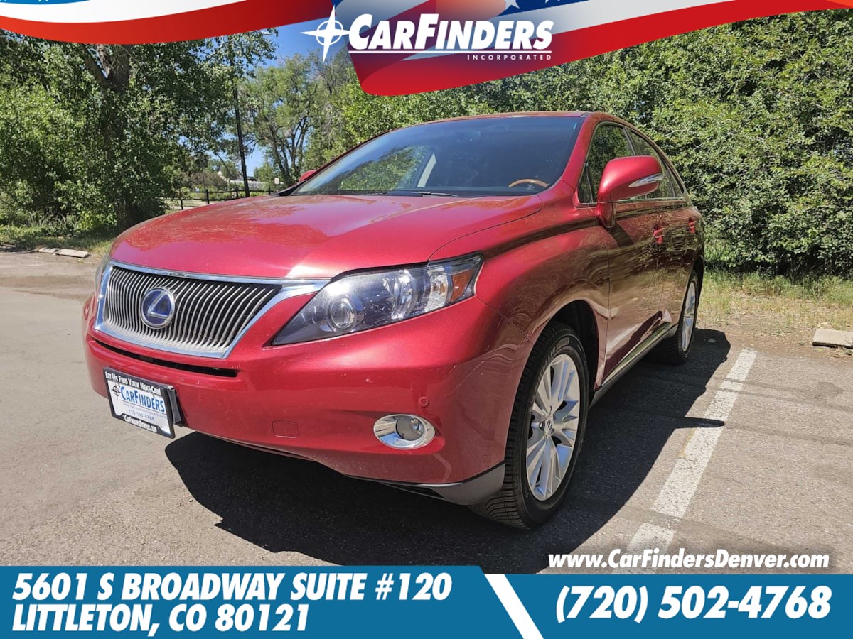 Matador Red Mica 2010 Lexus RX Hybrid SUV / Crossover Front-Wheel Drive Automatic