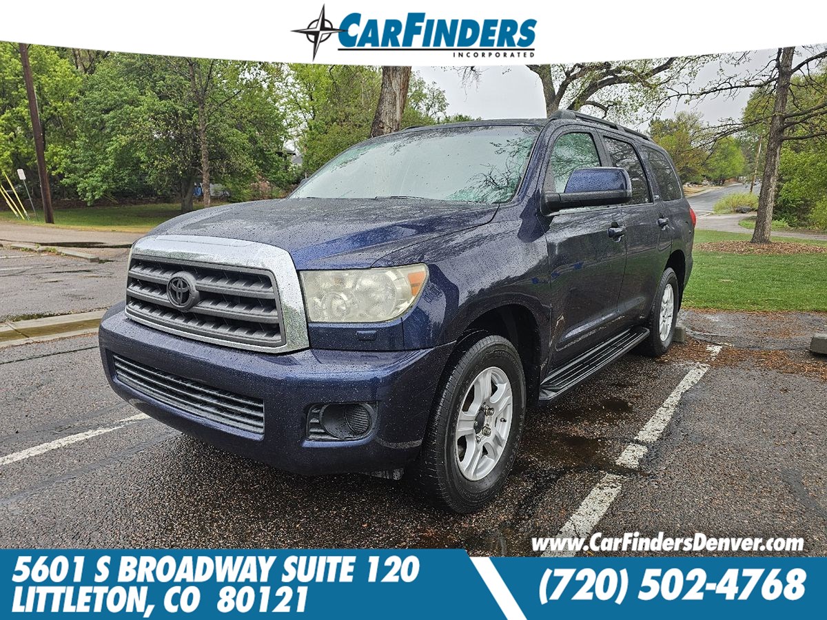 Nautical Blue Metallic 2008 Toyota Sequoia SUV / Crossover Four-Wheel Drive Automatic