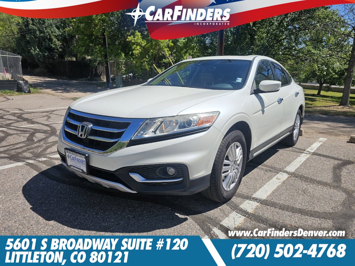 White Diamond Pearl 2014 Honda Crosstour SUV / Crossover Front-Wheel Drive Automatic
