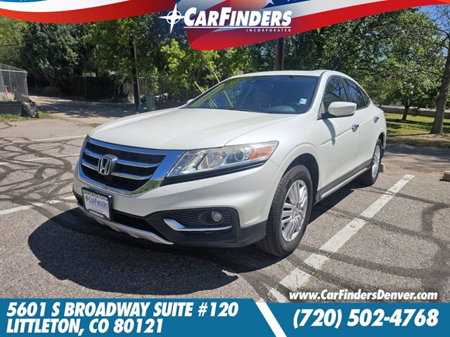 White Diamond Pearl 2014 Honda Crosstour SUV / Crossover Front-Wheel Drive Automatic