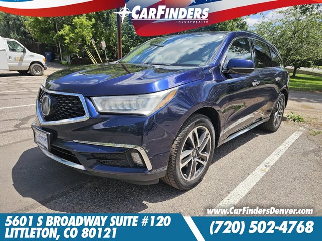 Fathom Blue Pearl 2017 Acura MDX SUV / Crossover All-Wheel Drive Automatic