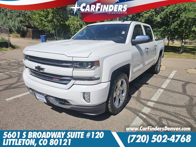 Summit White 2017 Chevrolet Silverado 1500 Pickup Truck Four-Wheel Drive Automatic